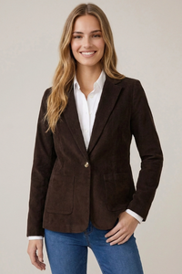 Corduroy Blazer