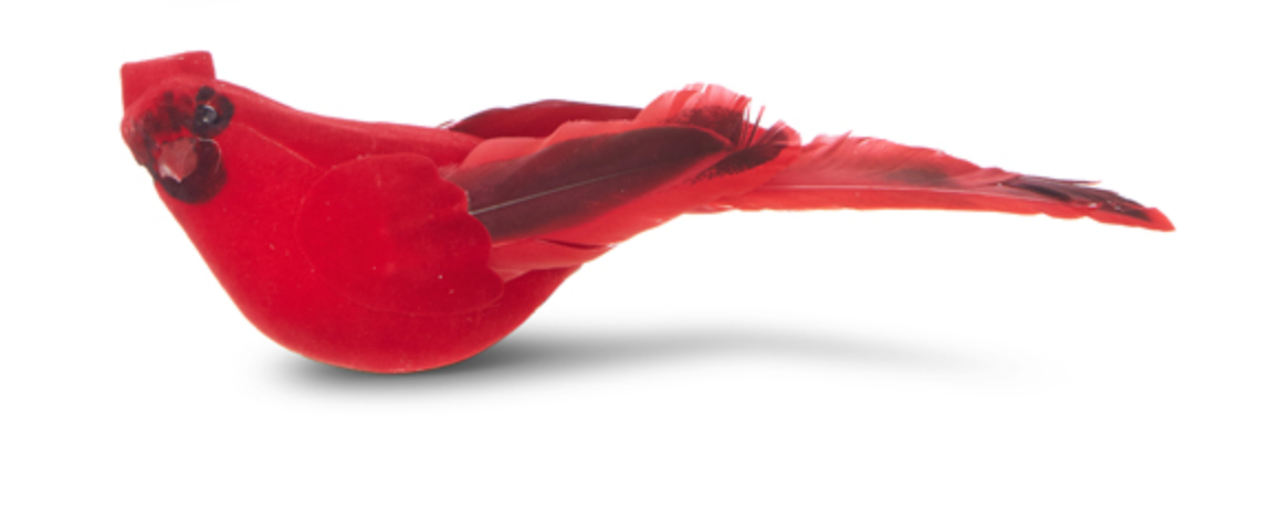 Clip On Cardinal Ornament