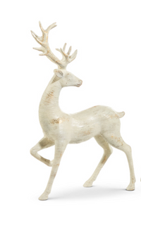 Distressed White Deer