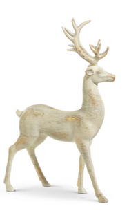 Distressed White Deer