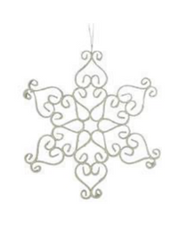 Wire Snowflake Ornament