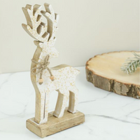 Gold Flecked Wood Deer
