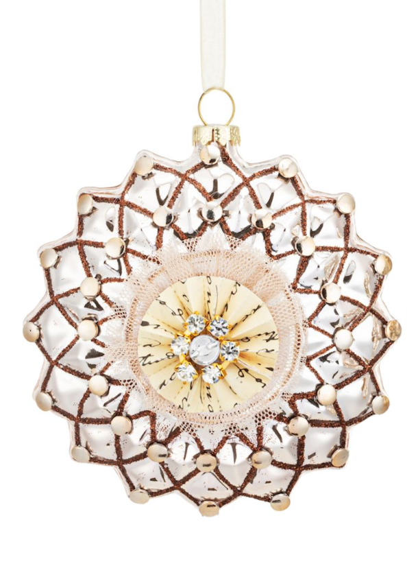 Mercury Glass Sparkle Ornament