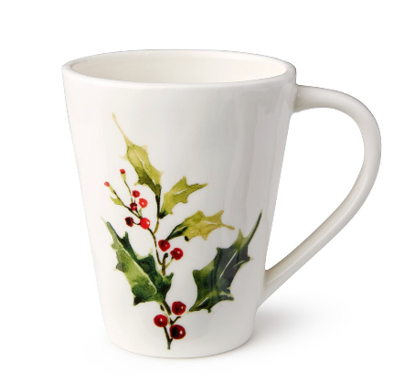 Holly and Vines Mug