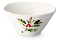 Holly and Vines Ice Cream Bowl