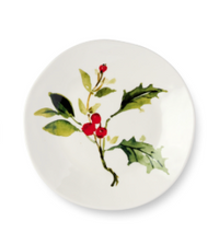 Holly and Vines Dessert Plate