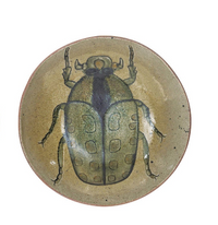 Insect/Bird Stoneware Plate
