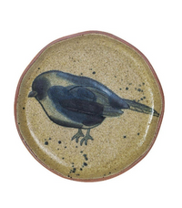 Insect/Bird Stoneware Plate