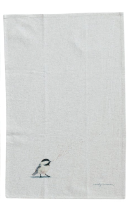 Bird Printed Tea Towel