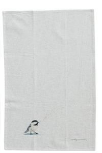 Bird Printed Tea Towel