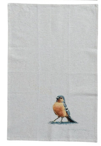 Bird Printed Tea Towel