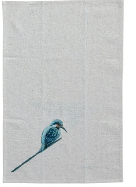 Bird Printed Tea Towel