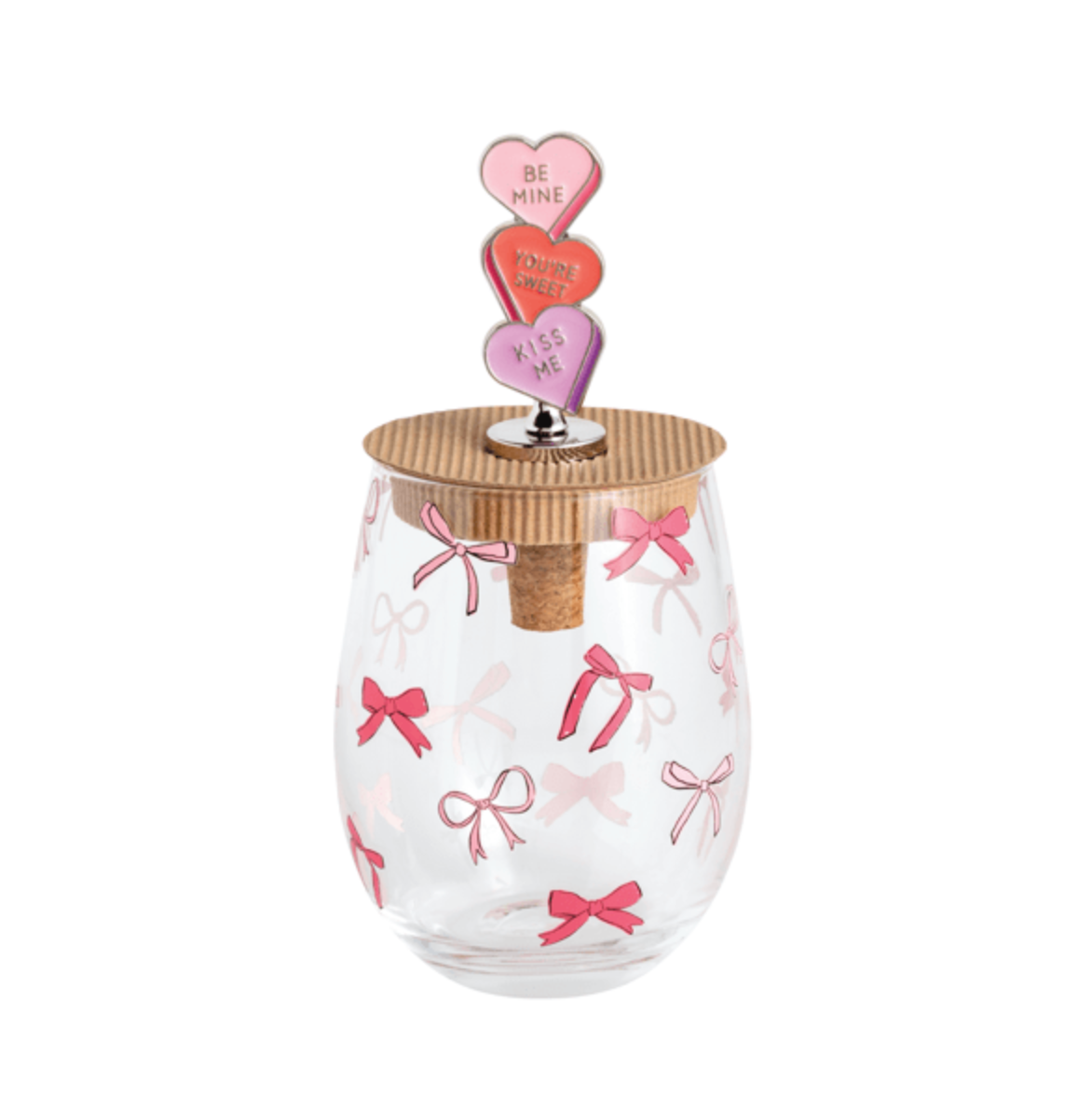 Valentine Wine Glass Set