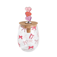 Valentine Wine Glass Set