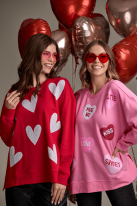 Valentine Sparkle Sweatshirt