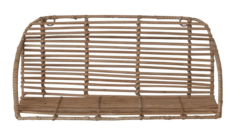 Rattan & Metal Shelves