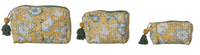 Quilted Cotton Pouches