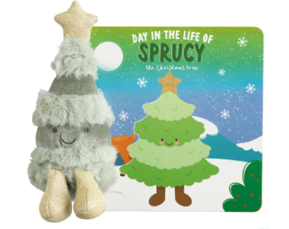 Christmas Books with Plush