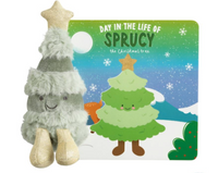 Christmas Books with Plush