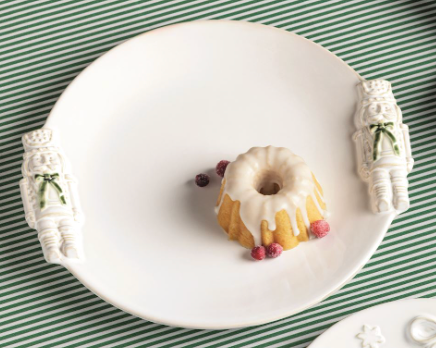 White Christmas Platter Set