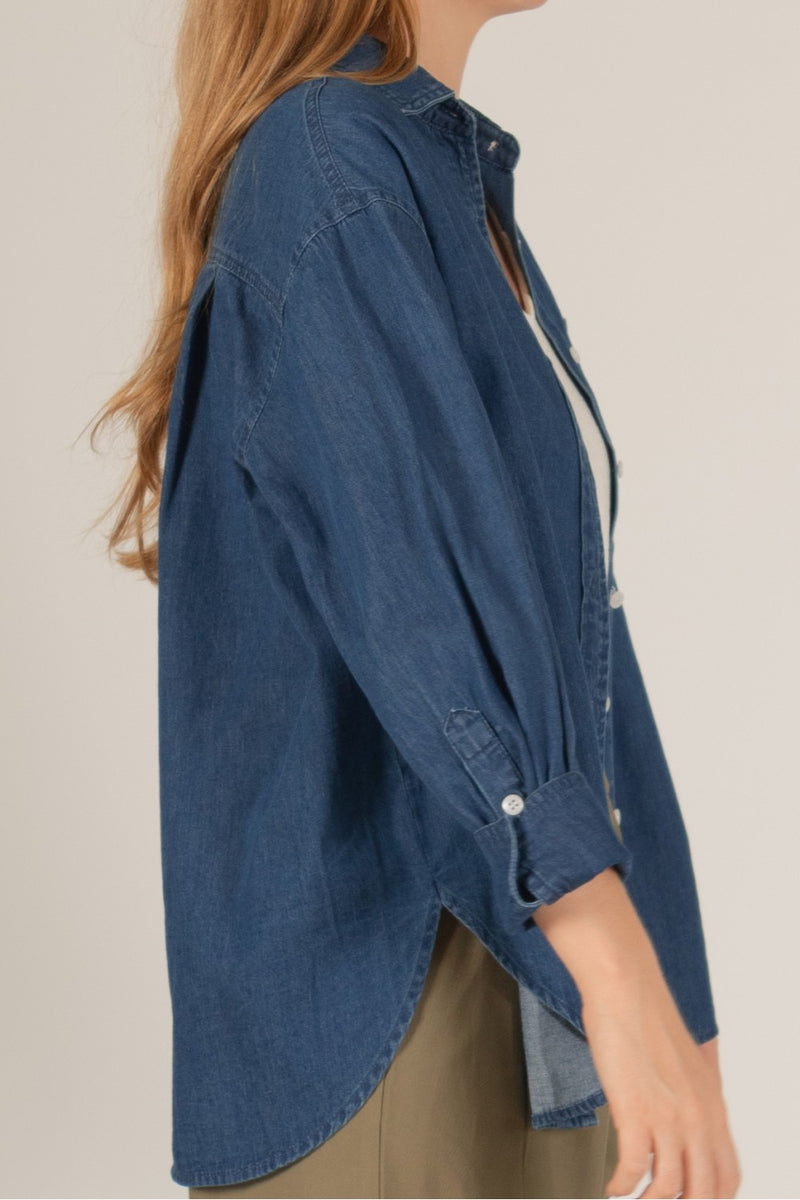 Cotton Button Up Shirt