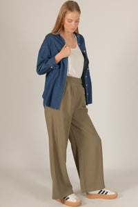 Cotton Button Up Shirt