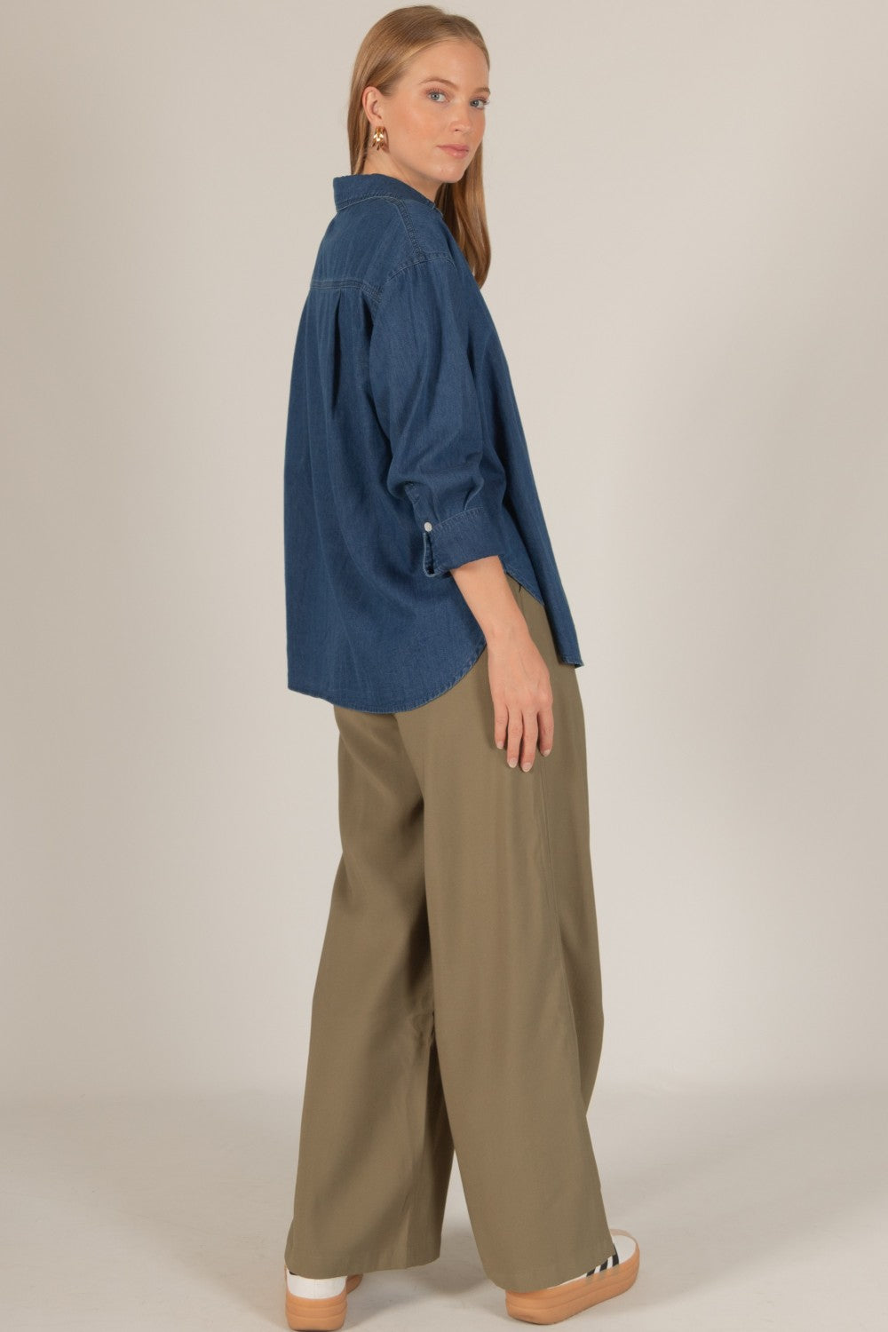 Cotton Button Up Shirt