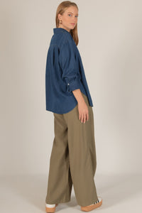 Cotton Button Up Shirt