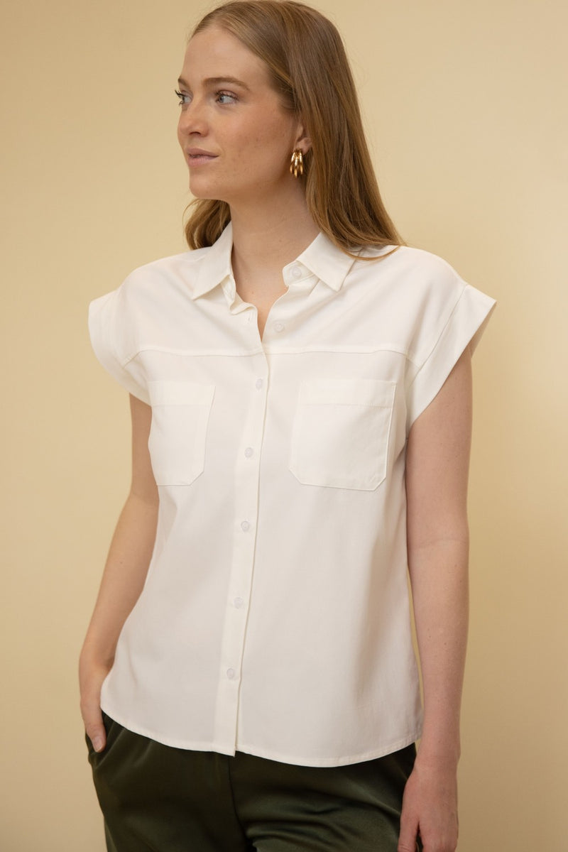 Woven Button Up Shirt