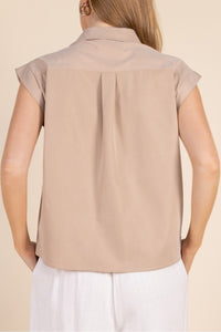 Woven Button Up Shirt