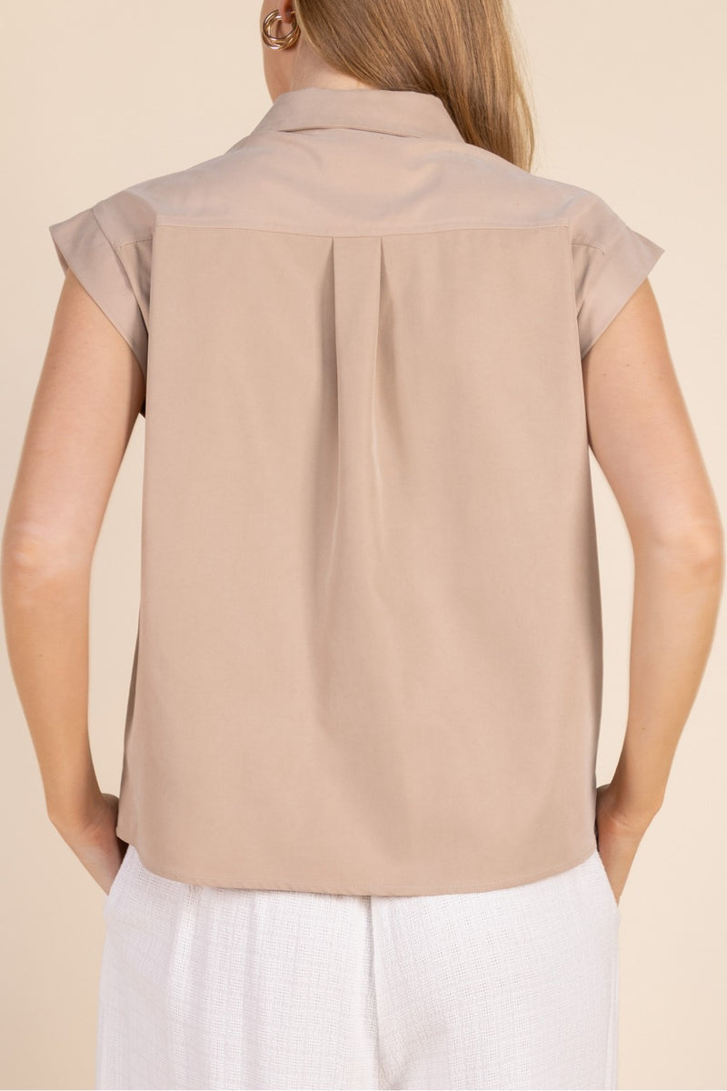 Woven Button Up Shirt