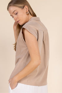 Woven Button Up Shirt