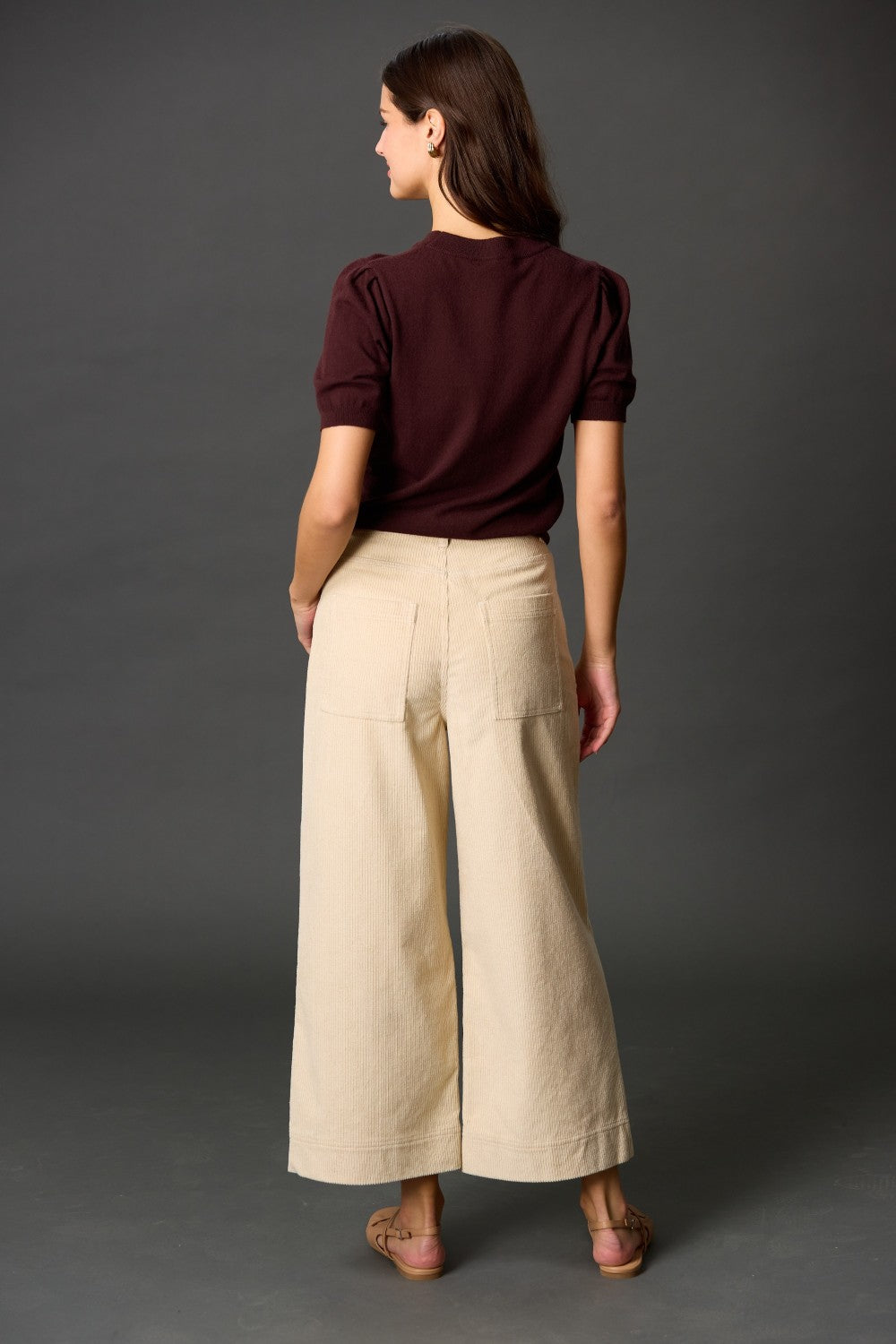 Puff Sleeve Knit Top