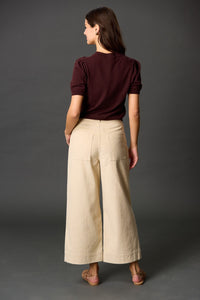 Puff Sleeve Knit Top