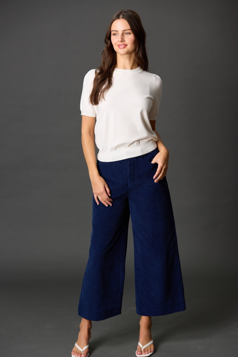 Puff Sleeve Knit Top