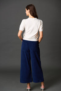 Puff Sleeve Knit Top