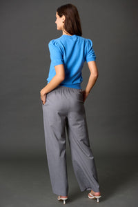 Puff Sleeve Knit Top