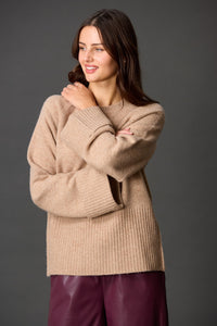 Wide Sleeve Cuff Sweater