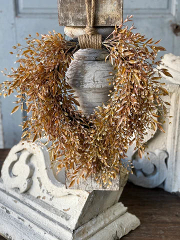 Ambermist Sage Hanging Wreath