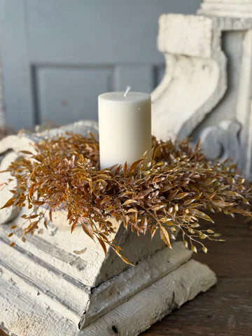 Ambermist Sage Candle Ring