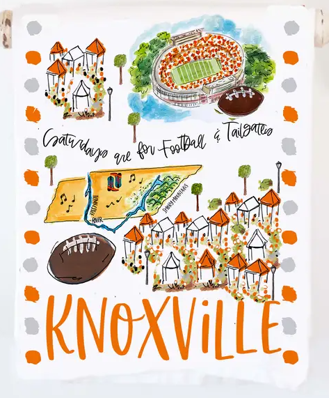 Saturdays in Knoxville Towel