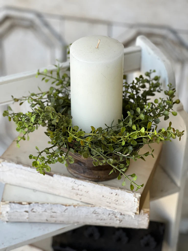 Babys Grass Candle Ring