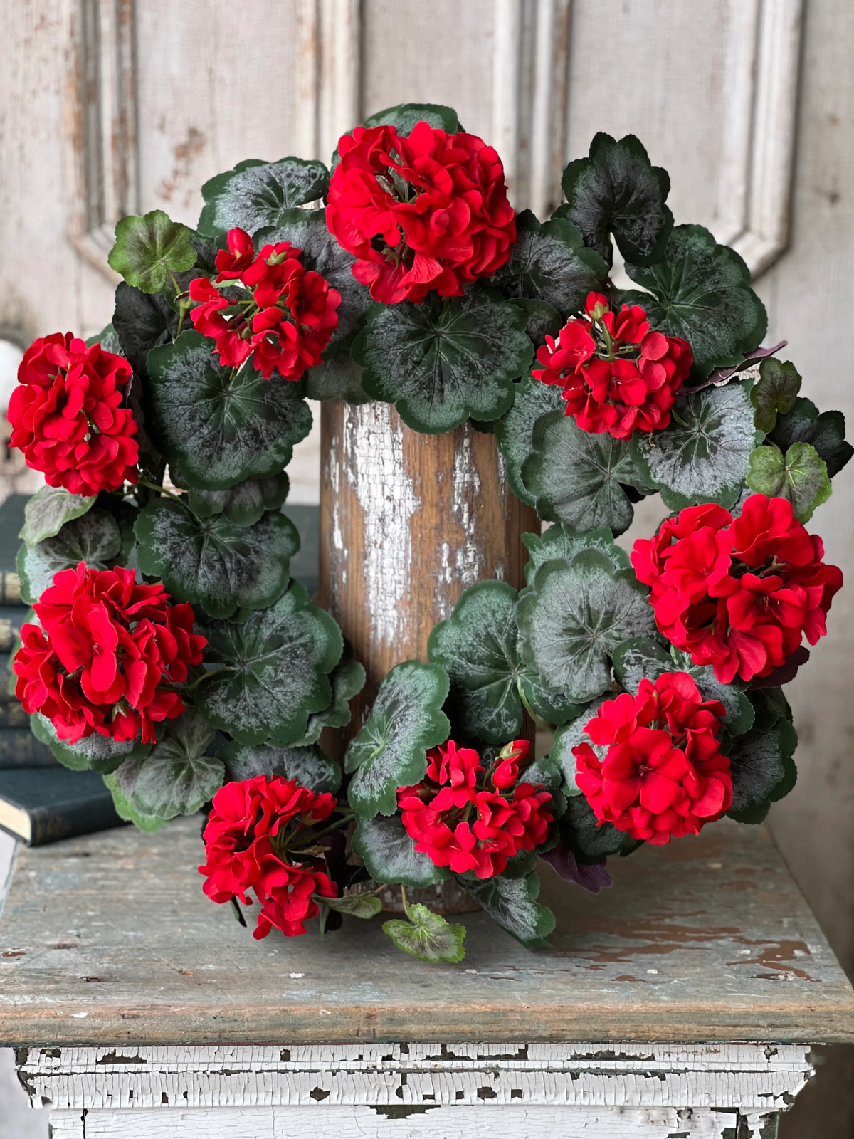 Jubilee Geranium Wreath