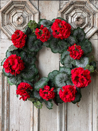 Jubilee Geranium Wreath