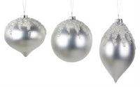 Matte White Ornament