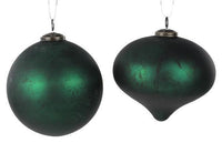 Rustic Matte Glass Ornament