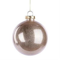 Champagne Glitter Ornament