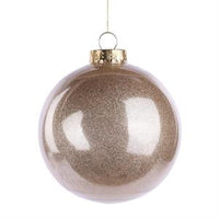 Champagne Glitter Ornament