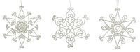 Wire Snowflake Ornament
