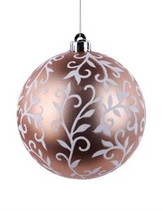Matte Blush Decorative Ornament